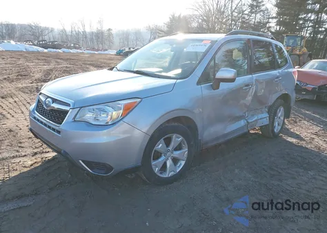 2015 Subaru Forester 2.5I Premium z USA, uszkodzony, nr VIN JF2SJADC7FH525312